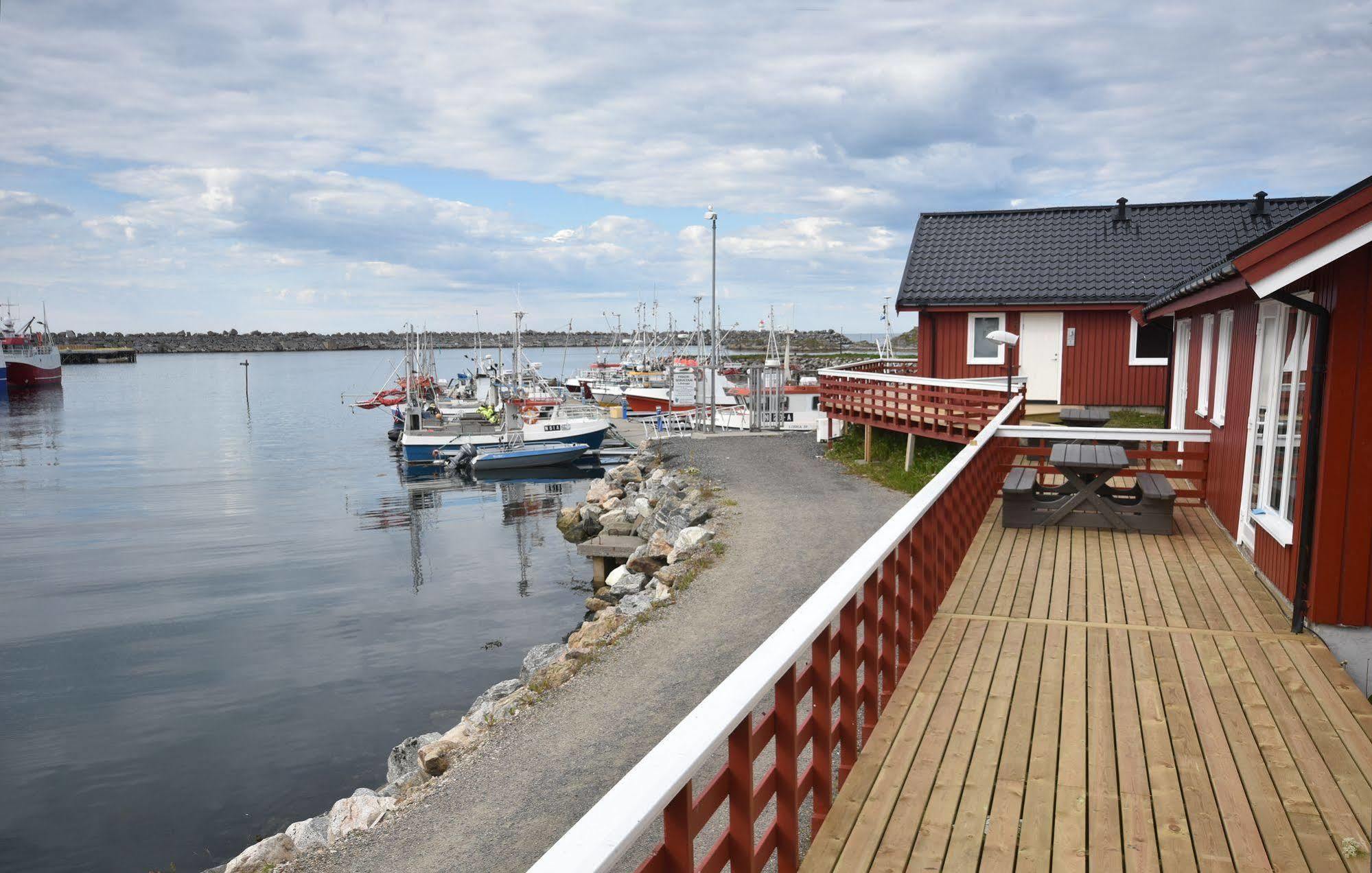 Lankanholmen Sea Cabins Анденес Экстерьер фото