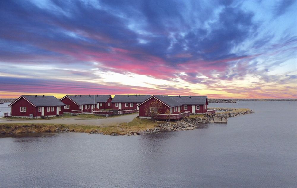 Lankanholmen Sea Cabins Анденес Экстерьер фото